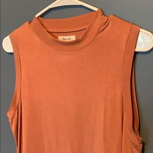 Madewell mock neck tank